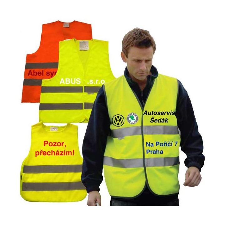 Bezpečnostní vesta reflexní