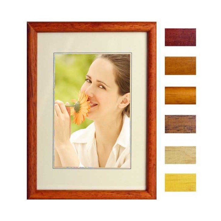 Fotorámečky s dřevěným rámem