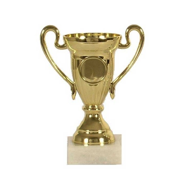 Pohar s mramor. podstavcem s usima 15cm 3001D