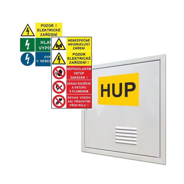 samolepka HUP
