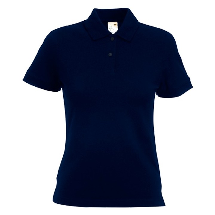 Potisk tricka, damske polo 084 bile (s limeckem)