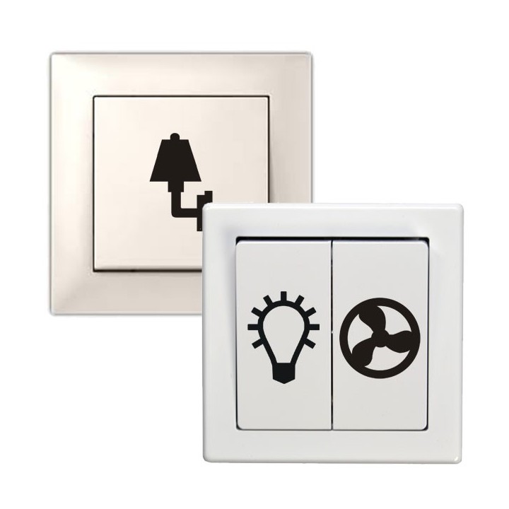 Samolepky na vypínače