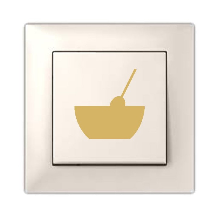 Potisk plechu, zlaty (subli)