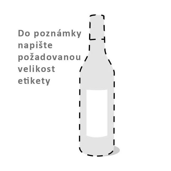 Etiketa na vlastní vína / alkohol