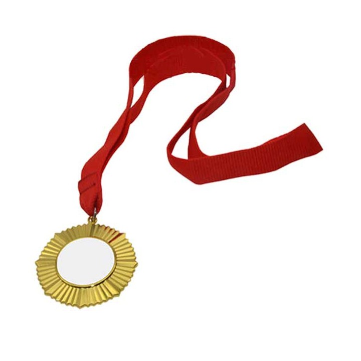 Ozdobná zlatá medaile