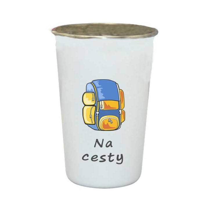 Cestovní termohrnek bílý