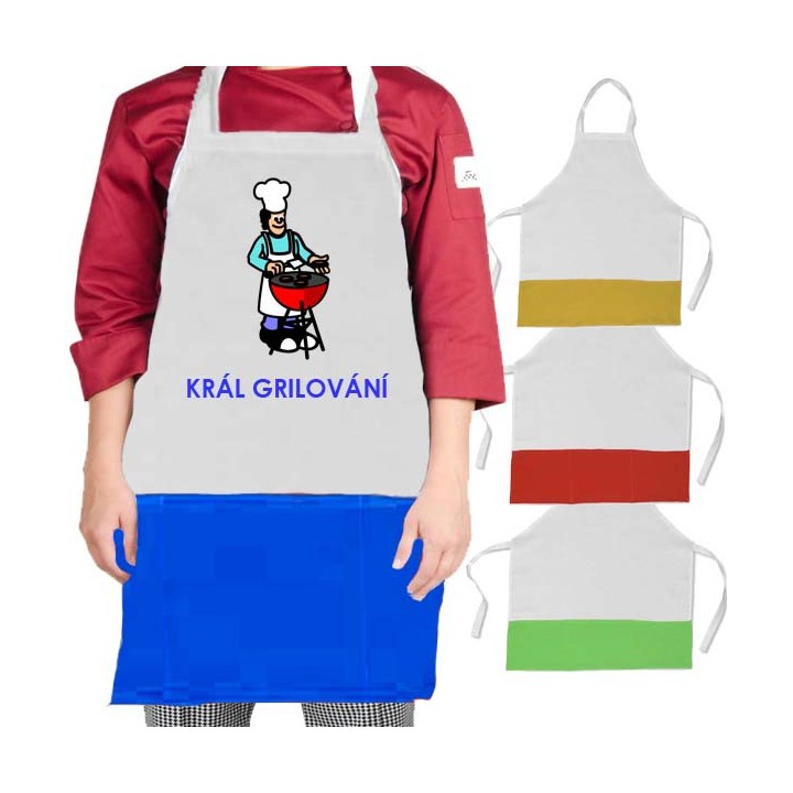 Bryndak s potiskem, jmenem apod. (barevny lem)