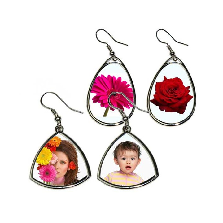 Náušnice s potiskem