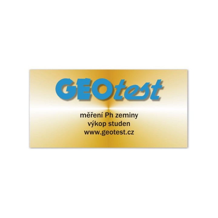 Potisk plechu, zlaty (subli)