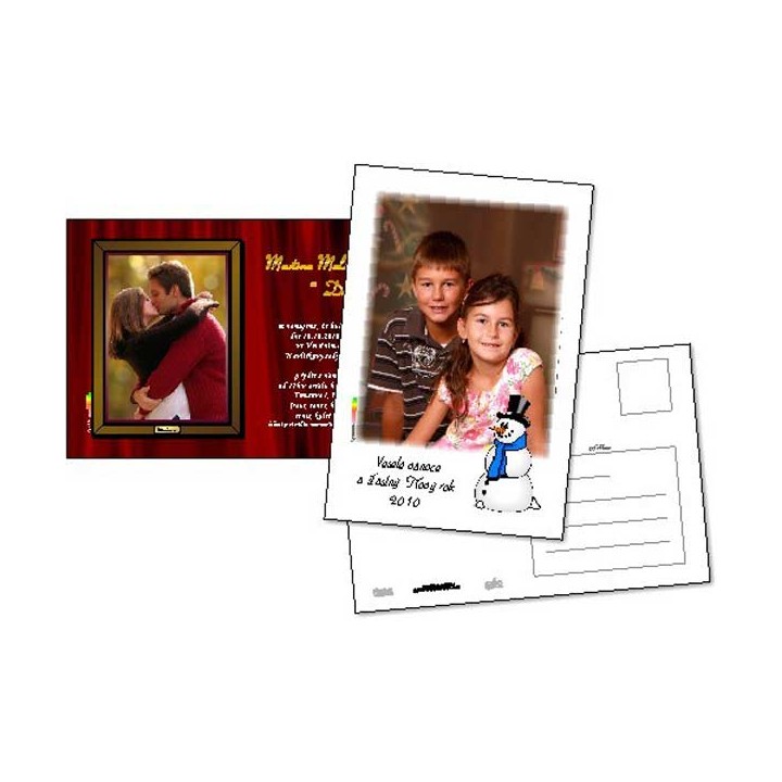 Pohlednicové přání apod., cena/1ks