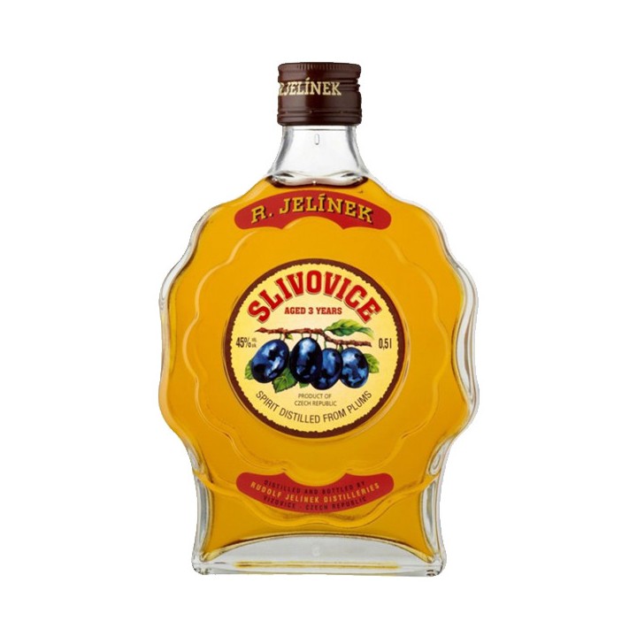 Slivovice Jelínek budík