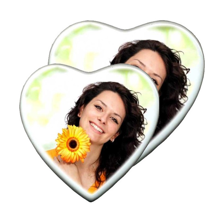 Kachlicka s potiskem, keramicka bila oval