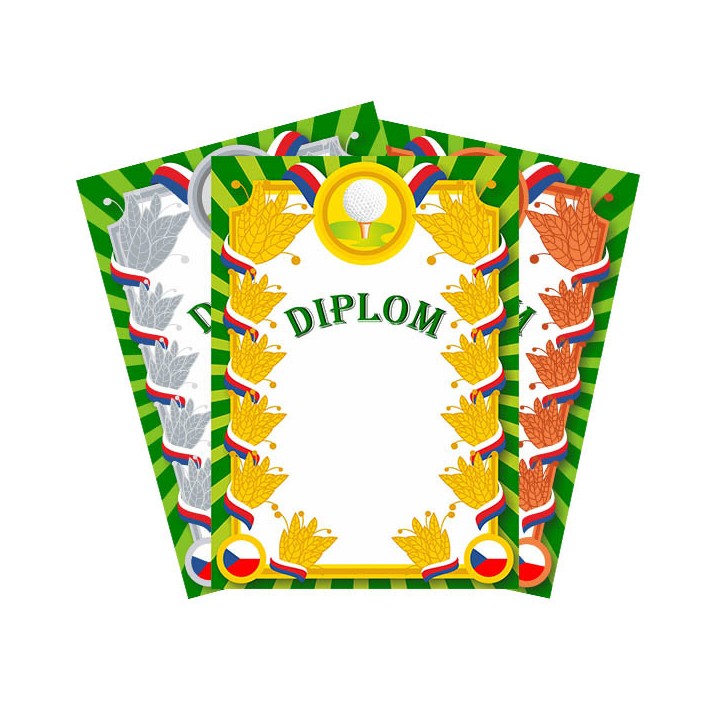 Diplomy GOLF