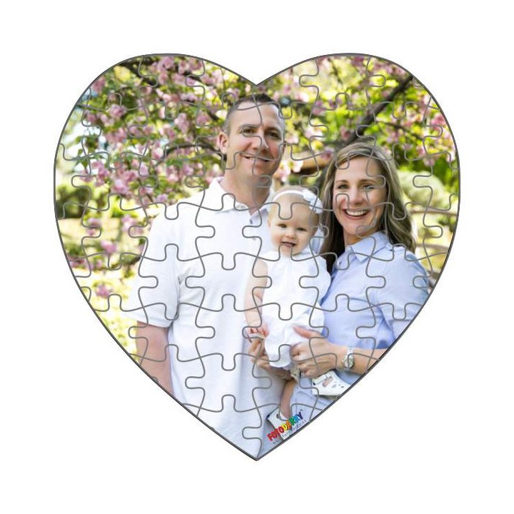 Vyroba Puzzle srdce