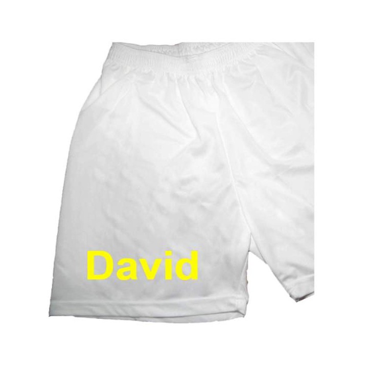 Sportovní šortky, bílé