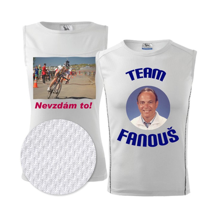 Sportovní dres, bílý