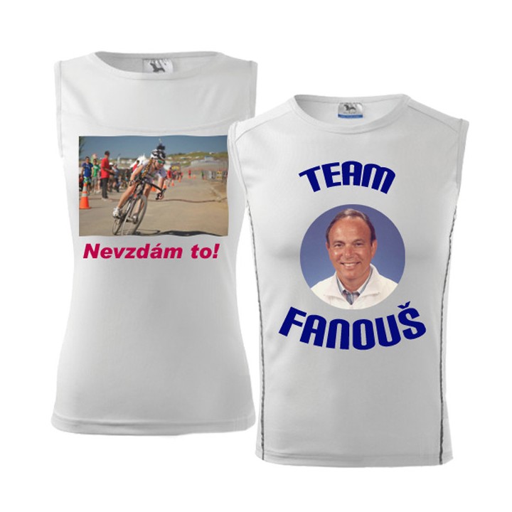 Sportovní dres, bílý