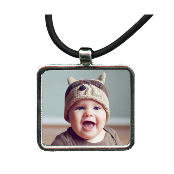 Potisk na perletovy privesek, se snurkou