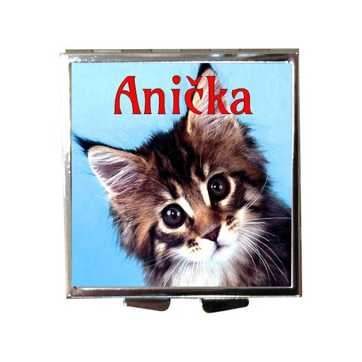 Kosmeticke zrcatko s potiskem