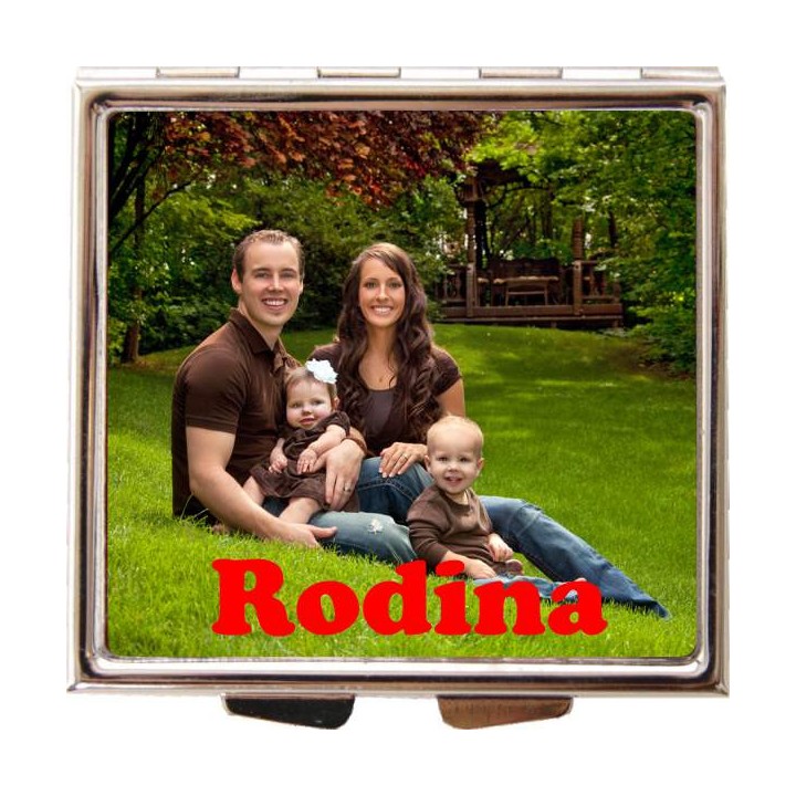 Kosmeticke zrcatko s potiskem