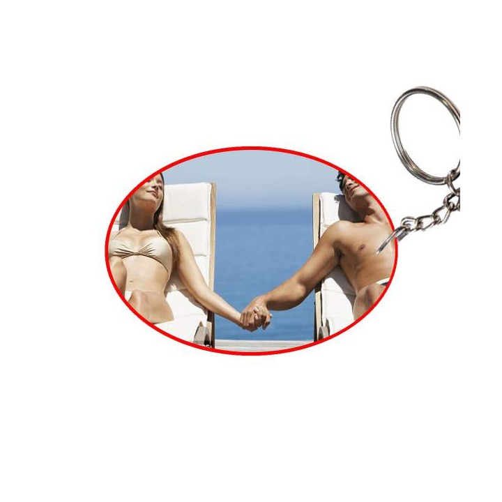 Klíčenka barevný lem