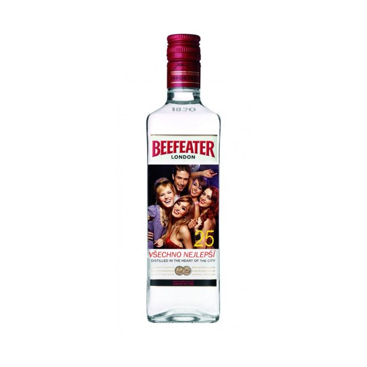 Beefeater s vlastní etiketou