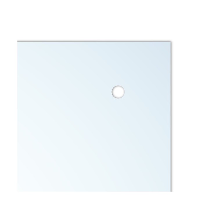 Dírky v rozích cedule