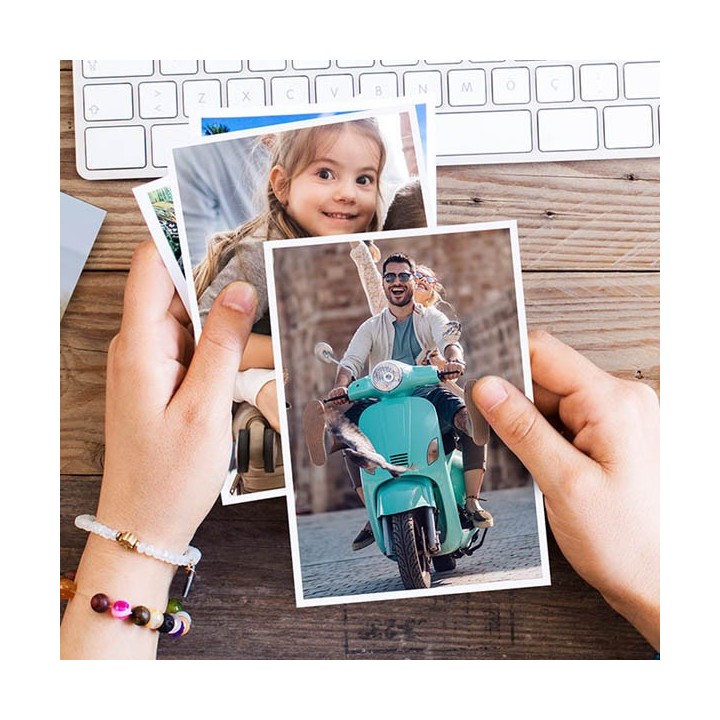 Tisk plakatu, Fotopapir Lesk