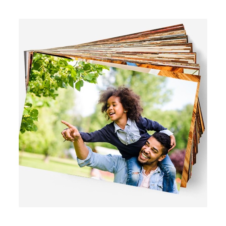 Tisk plakatu, Fotopapir Lesk