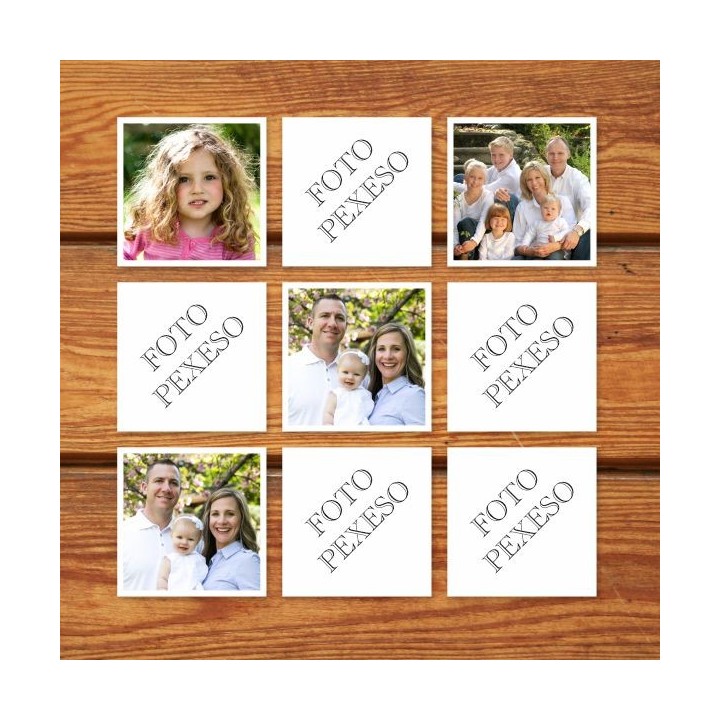 Pexeso z vlastní fotek