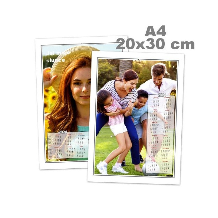 kalendář s fotkou