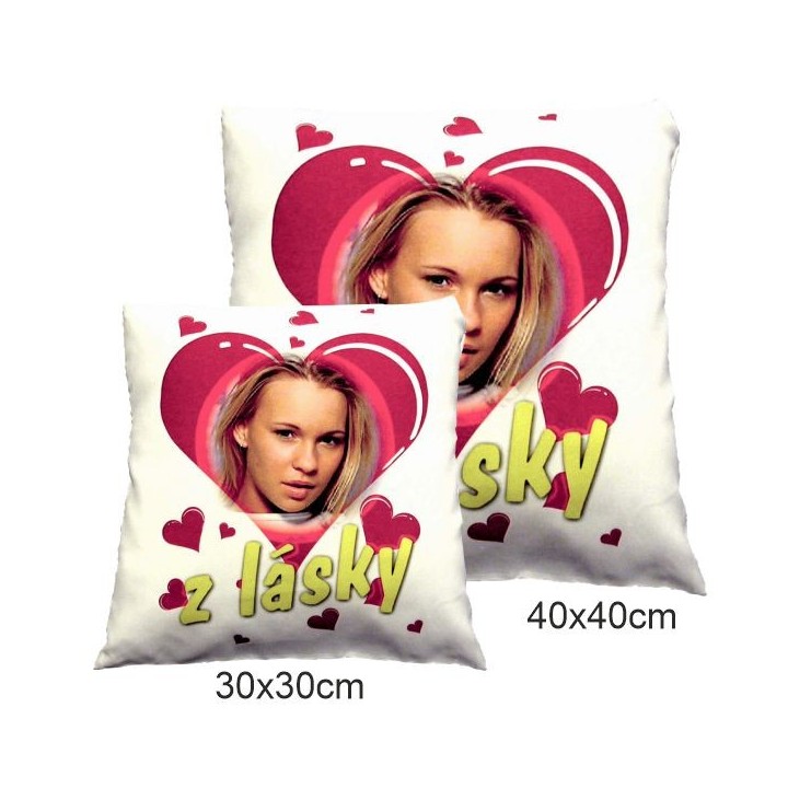 Polštářek s fotkou