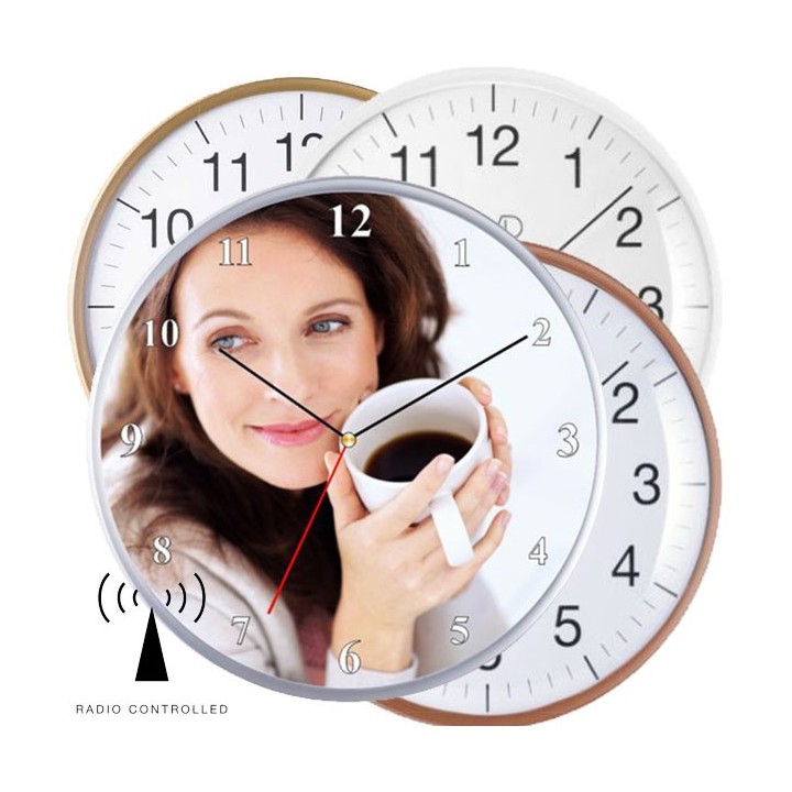 Hodiny s vymennym foto 9x13cm