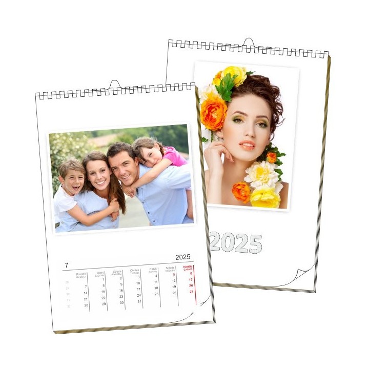 Kalendar z fotek, Mesicni (1-24 str.), Stolni