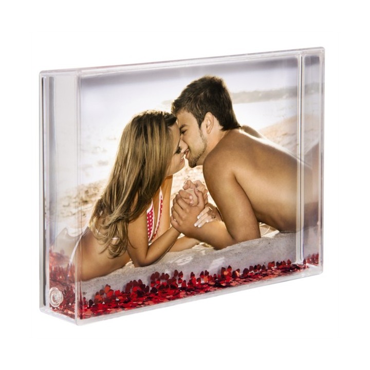 Foto rámeček se srdíčky