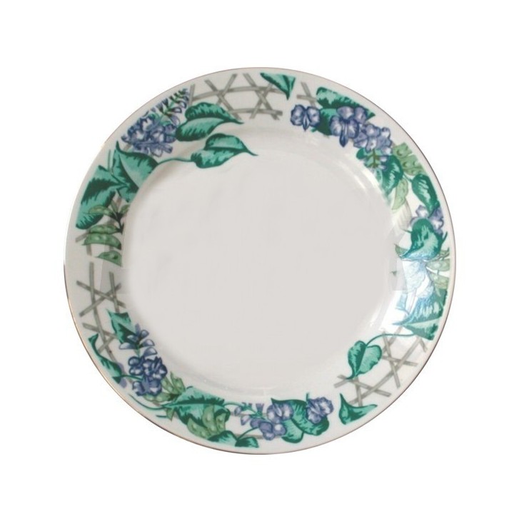 Potisk taliru, s barevnym vzorem