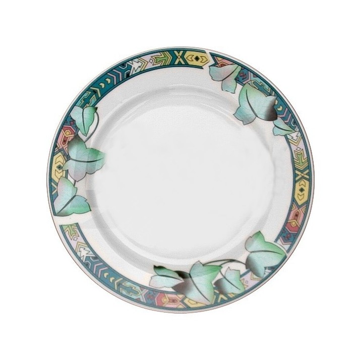 Potisk taliru, s barevnym vzorem