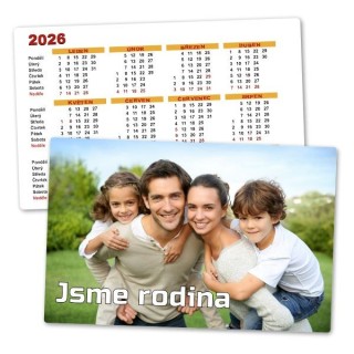 Foto Kalendar Rocni (1str), Kapesni