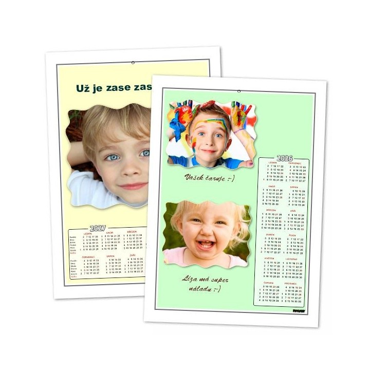 Tisk Kalendare, Rocni (1str.), Nastenny