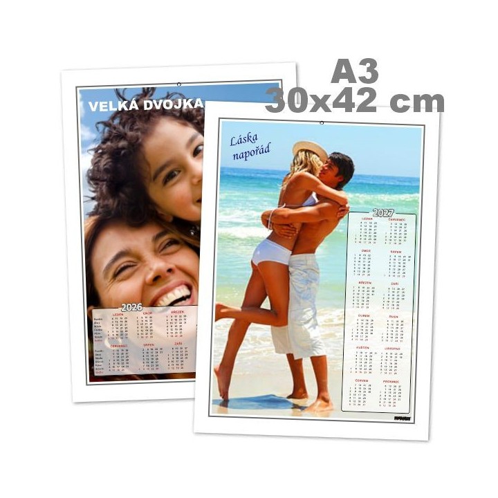 Tisk Kalendare, Rocni (1str.), Nastenny